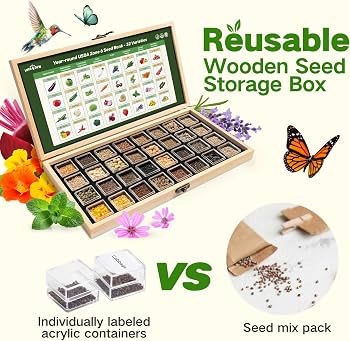 Amazon.com : Lush&Dew Year-Round USDA Zone 6 Heirloom Survival